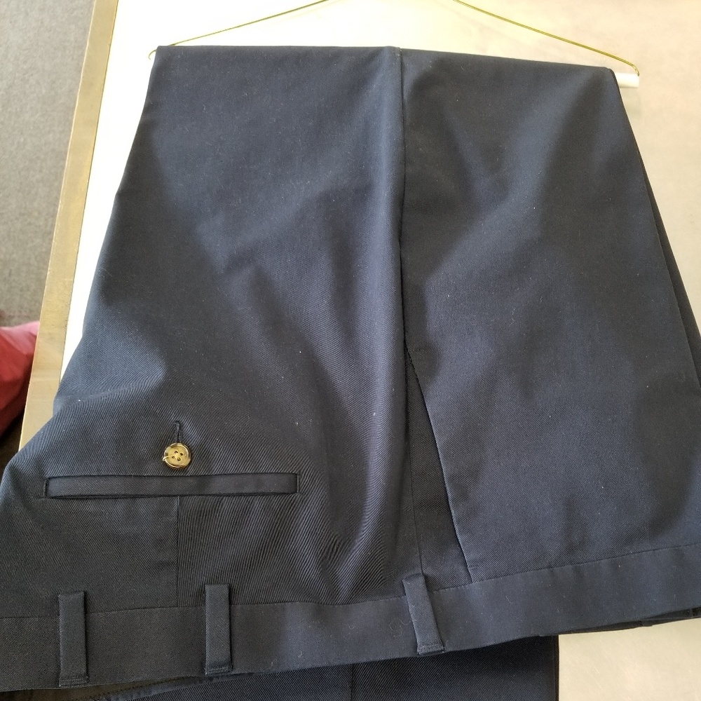 Big and tall navy pants